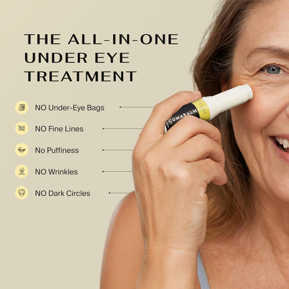 CumaBalm™ – Eye Balm with Turmeric and Retinol for Puffy Eyes & Dark Circles – Vegan