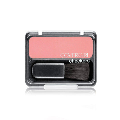 COVERGIRL Cheekers Blendable Powder Blush Pretty Peach, .12 oz (packaging may vary), 1 Count