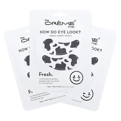 The Crème Shop | How Do Eye Look? Hydrogel Under Eye Patches (Fresh) - 3 Pack