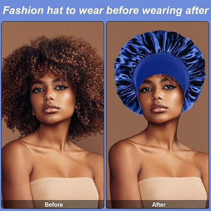 4pcs silk bonnet for sleeping