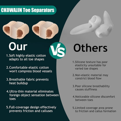 Bunion Corrector for Women Big Toe, Silicone Toe Separators for Women, Spacers Bunion Correctors for Overlapping Toes, Hammer Toes Straightener Alignment Relieve Foot Pain