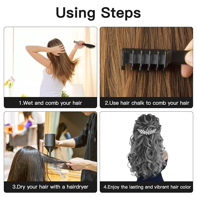 MSDADA New Hair Chalk Comb