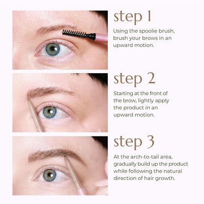 Chella Eyebrow Pencil – Easy-to-Use Brow Definer for Shaping, Filling & Blending – Long-Wear Auburn Eyebrow Pencils for Women with Precise Tip (Auburn)