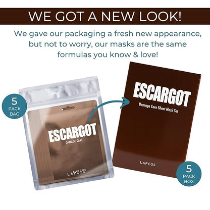 Lapcos escargot sheet mask, daily