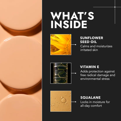 COVER FX Total Cover Cream Foundation - Shade D1 - Buildable Coverage - Natural Finish - Oil-Free - Sweat-Proof