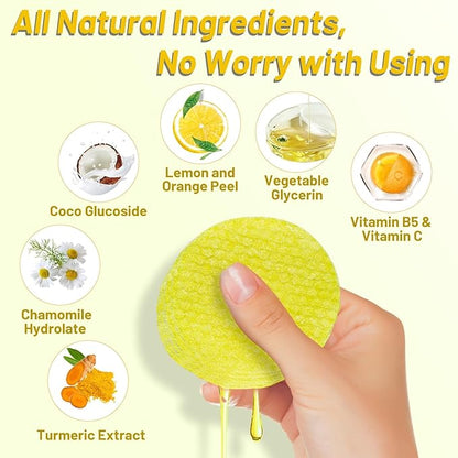 120 pads turmeric cleansing pads