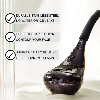 Cryo Sticks for Face, Ice Globes Cryo Globes for Facials, Esthetician Supplies Gifts, Unbreakable Stainless Steel Ice Roller Cooling Spa Balls with Storage Case