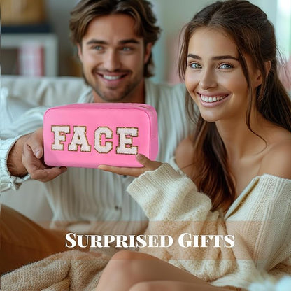 4pcs preppy makeup bags set,