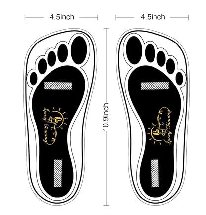 25Pairs(50 Feets) Disposable Black Spray