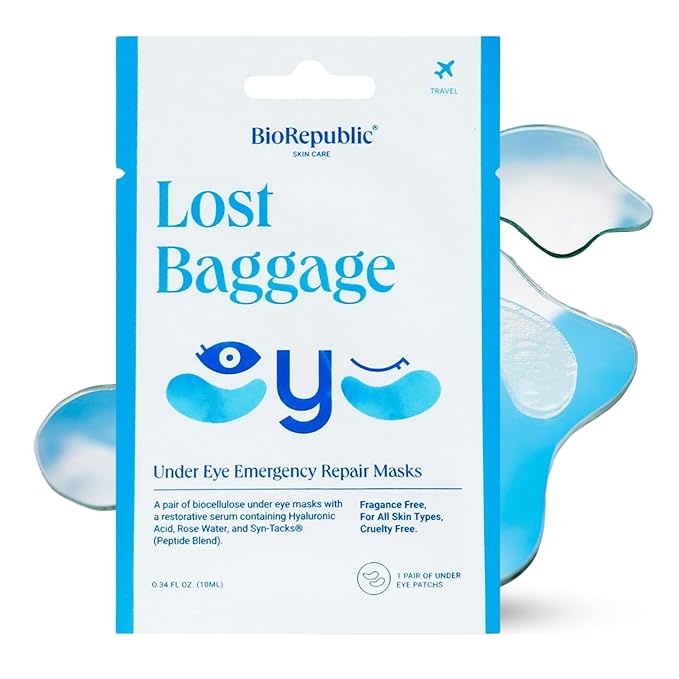 Biorepublic lost baggage under eye