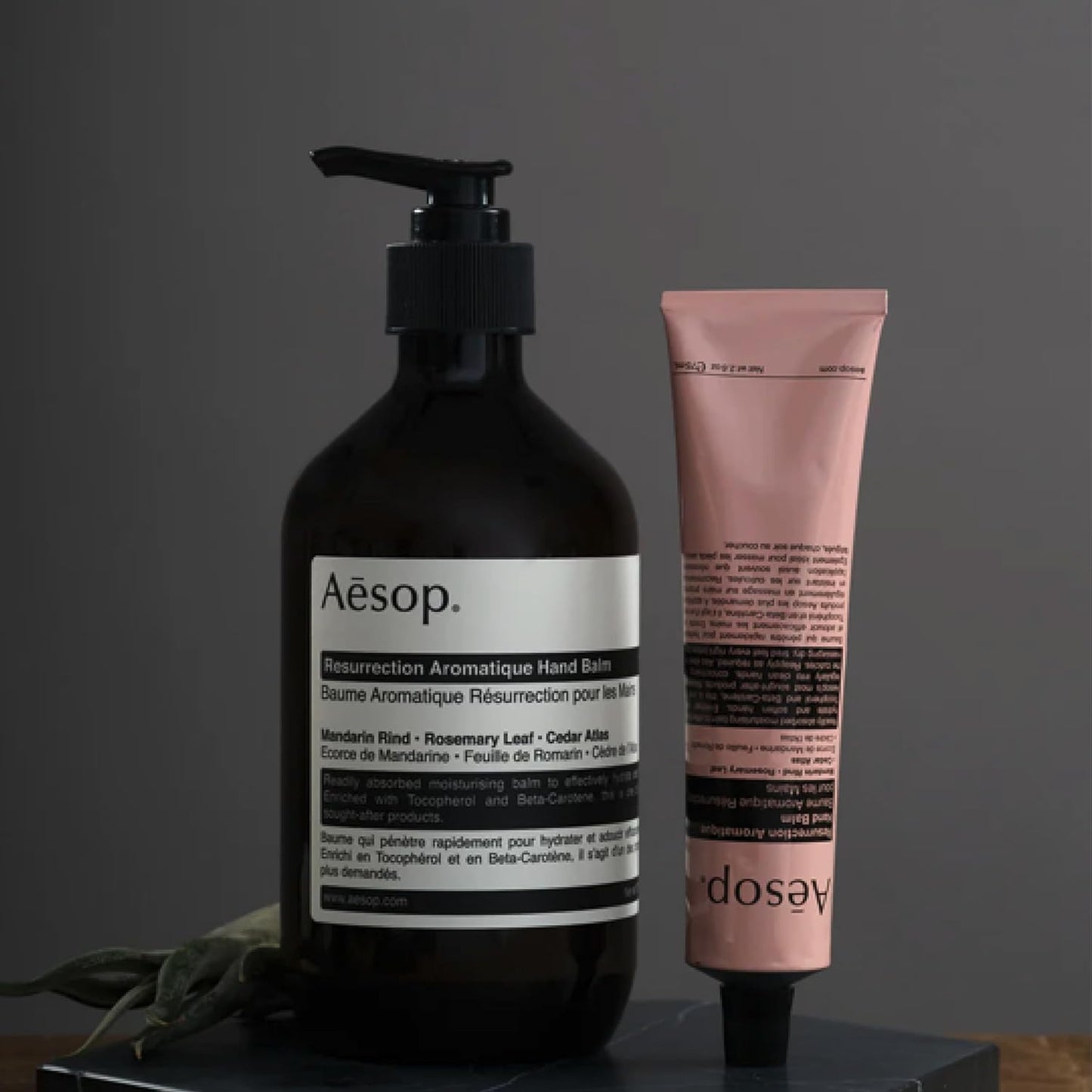 Aesop Resurrection Aromatique Hand Balm | Rich, Moisturizing Balm for Hands and Cuticles | Fragrant Botanicals and Skin-Softening Emollients | 16.9 oz