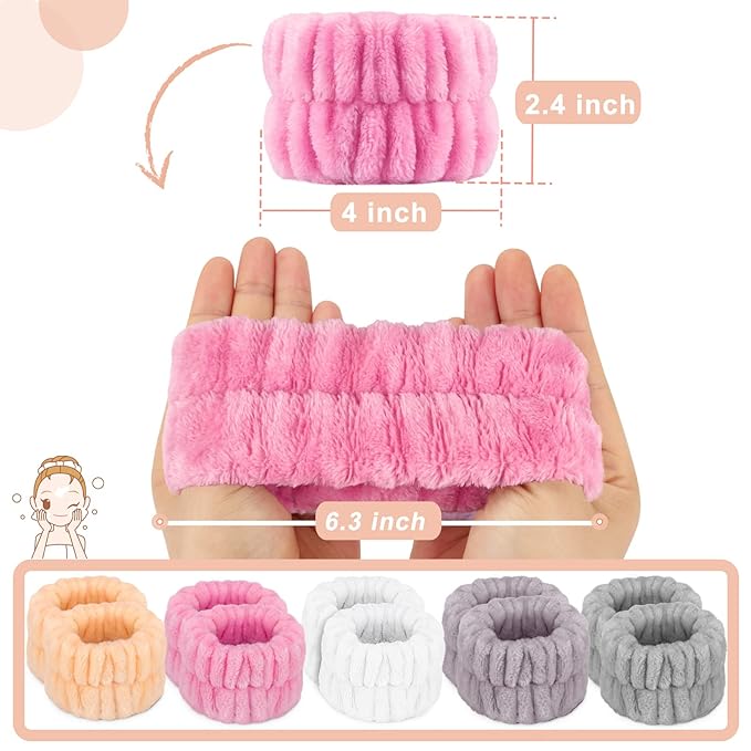 Crosize women's wrist towels for