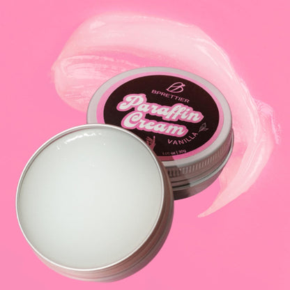 Cold Paraffin Wax Hand and Feet Nourishing Cream - No Heat Needed - Shea Butter Cuticle Care Balm - Vanila Scent - at Home Spa Results Without Melting Kits