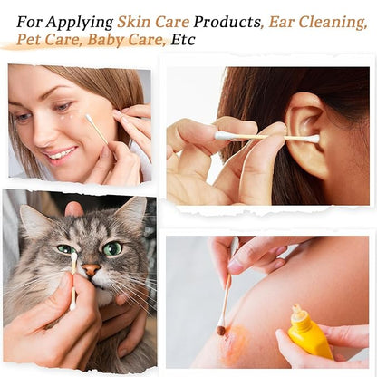 Bamboo cotton swabs -700 count