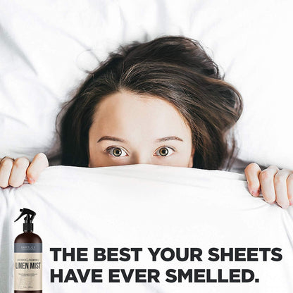 DRMTLGY Natural Green Tea Linen and Room Spray. Pure Essential Oils for a Pillow Spray, Linen Mist, and Fabric Spray. Aromatherapy Spray for Relaxation and Sleep, 8 oz