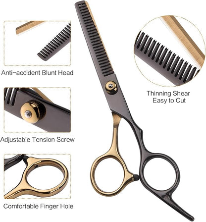 Hair Cutting Scissors Kit, Hair