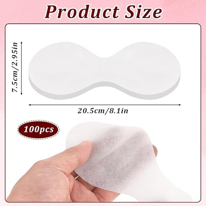100pcs disposable eye mask paper