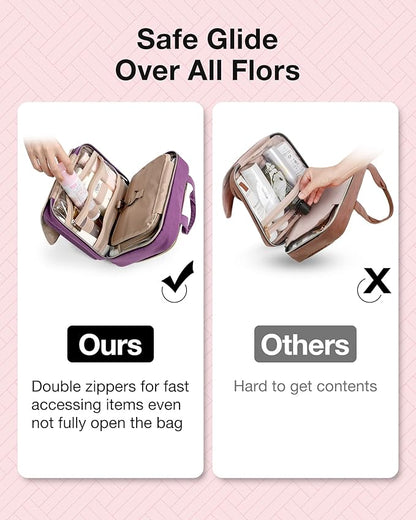 Bagsmart toiletry bag hanging travel