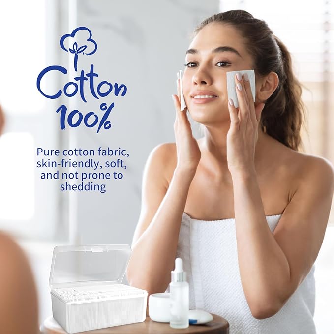 Premium makeup cotton pads set