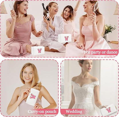 Personalized initial letter patch makeup