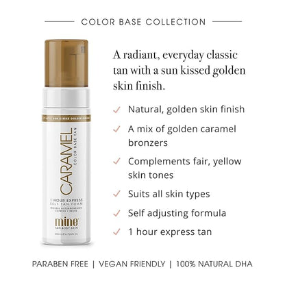 MineTan Caramel Self Tanner Mousse