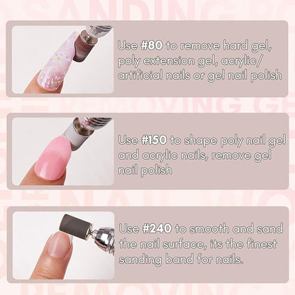 Makartt nail drill bits sanding