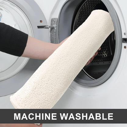 Bath Mat-Non-Slip Bathroom Floor Mats-Absorbent Quick Dry Low Pile Bathroom Rugs Fit Under Door-Bath Rug for Sink,Bathtub,Shower Room,17"×24",White