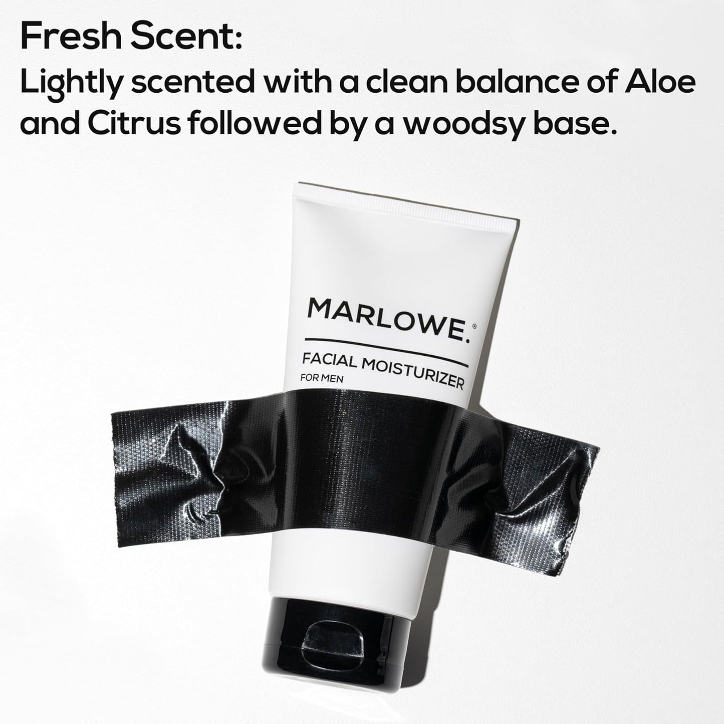 MARLOWE. Face Cleanser & Moisturizer Skin Care Duo, No. 121 Facial Cleanser 6 oz & No. 123 Facial Moisturizer 6 oz with Green Tea & Deep Sea Algae Extracts, Purifies, Hydrates, Refreshes & Soothes
