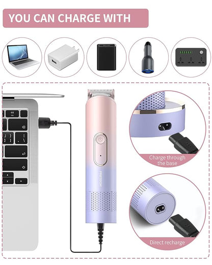PRITECH Hair Trimmer for Women,