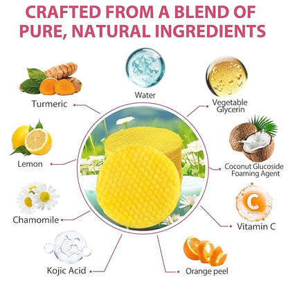 Kojic acid and turmeric cleansing