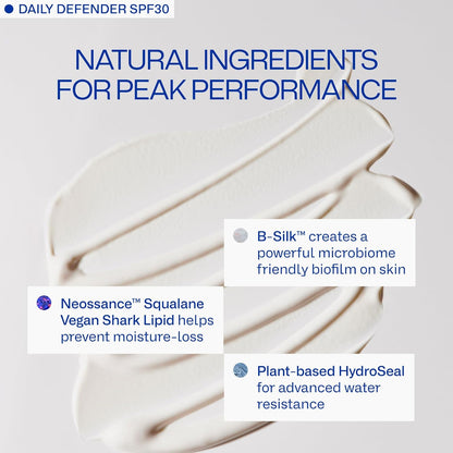 Daily System Bundle | Deeper Dive Moisturizer Serum & Daily Defender SPF 30 | Hydrating, Firming & Sun Protection | Natural, Eco-Friendly, Reef-Safe, Cruelty-Free | Suitable for All Skin Types