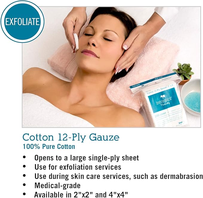 Intrinsics petite cotton 12-ply gauze