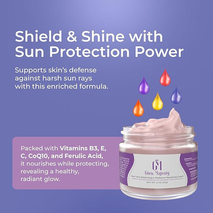 Hydroquinone-Free Skin Tone-Balancing & Radiance-Boosting Face Cream for a More Even Appearance of Skin Tone, Including Dark Spots & Hyperpigmentation, with Kojic Acid, 2 Oz