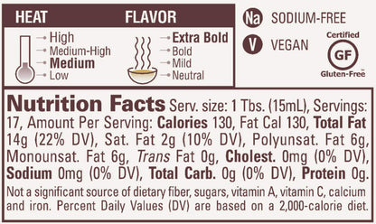 La Tourangelle, Toasted Sesame Oil, Great for Cooking, Add to Noodles, Stir-Fry, Vegetables, Vinaigrettes, and Marinades, 8.45 Fl Oz