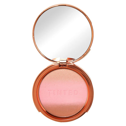 Live Tinted Huebeam Gradient Blushing Bronzer - Lightweight, Highly-Pigmented, Buildable & Blendable - Sunkissed, Glowy, Even Toned Skin Face Blush and Bronzer - Mojave Mirage