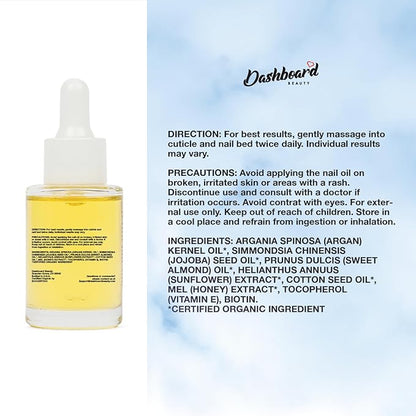 Dashboard Beauty Cuticle Nail Oil