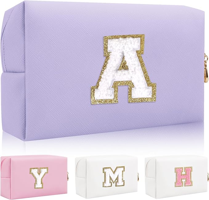 Personalized initial letter patch makeup