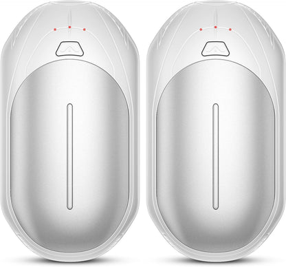 AI Hand Warmers Rechargeable 2 Pack, AI Smart Chips Electric Hand Warmers, 20Hrs Long Safe Heat, Portable Pocket Heater, Gifts for Christmas, Outdoor, Hunting, Golf, Camping Accessories
