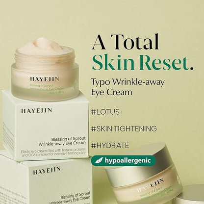 Blessing of sprout wrinkle-away eye