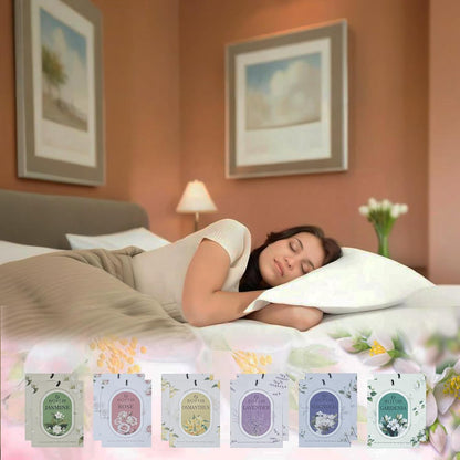 12 Packs Floral Scented Sachets for Drawer and Closet, Long-Lasting Air Freshener Sachets Bags Drawer deodorizers Fresh Scents, Home Fragrance for Lover(Floral 6 Scent)