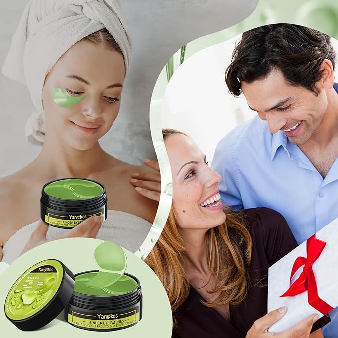 60 pcs green under eye