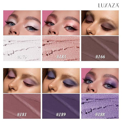 Neutral eyeshadow stick makeup set,