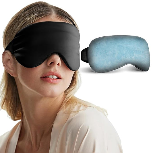 Cooling eye mask, cold eye