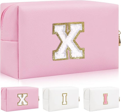 Personalized initial letter patch makeup