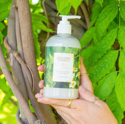 Camille Beckman Essentials Gift Basket, Vitamin E Unscented, Glycerine Hand Therapy 6 oz, Silky Body Cream 13 oz, Hand and Shower Cleansing Gel 13 oz, Glycerine Soap 3.5 oz