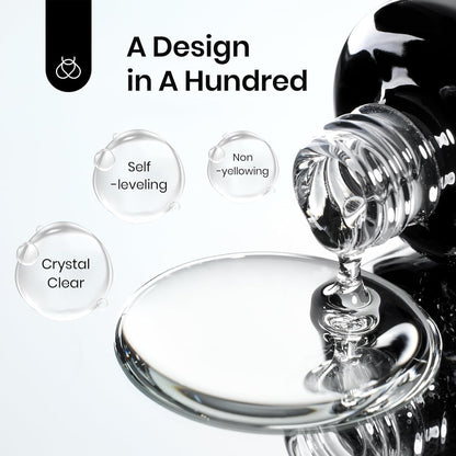 Beetles Halloween Blooming Gel: 2 Pcs 15ml Clear Uv Led Blooming Gel Nail Polish for Spreading Effect Blossom Marble Natural Stone Watercolor Floral Print Soak off Nail Diy Design