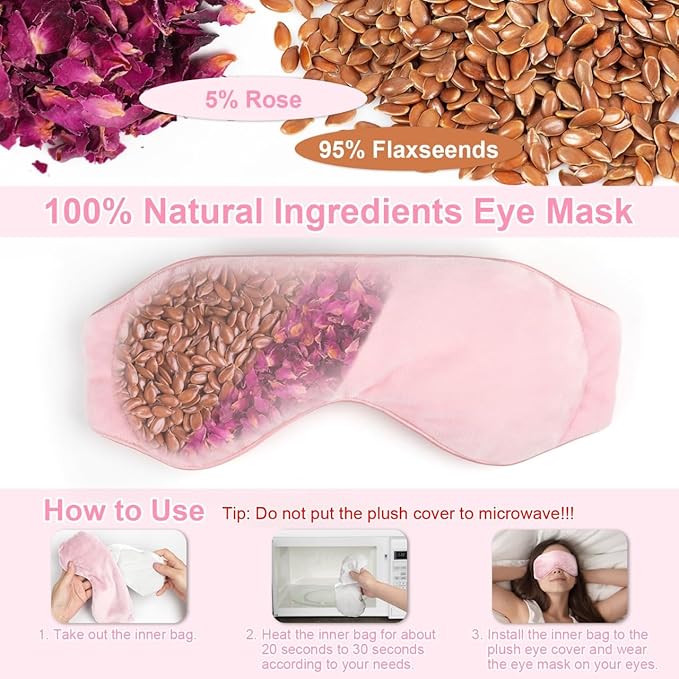 Weighted eye mask for sleeping,
