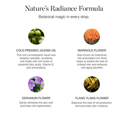 Ogee Jojoba Glow Face Oil – Organic & Natural, Moisturizing, Multi-Tasking Facial Treatment Oil (30ml)