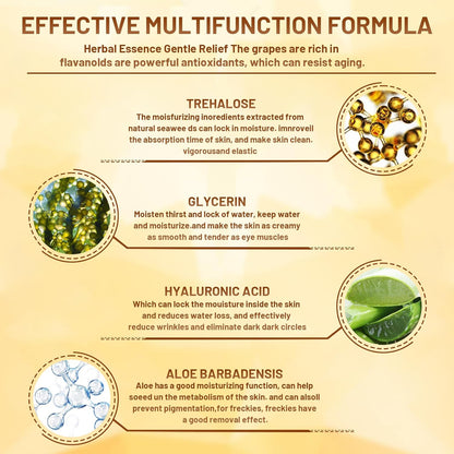 24K Gold Eye Mask, 20 Pairs Eye Treatment Mask With Collagen, Under Eye Mask Treatment for Puffy Eyes, Dark Circles Corrector, Used for Eye Bags, Anti Aging Patches Luxury Gift for Women and Men