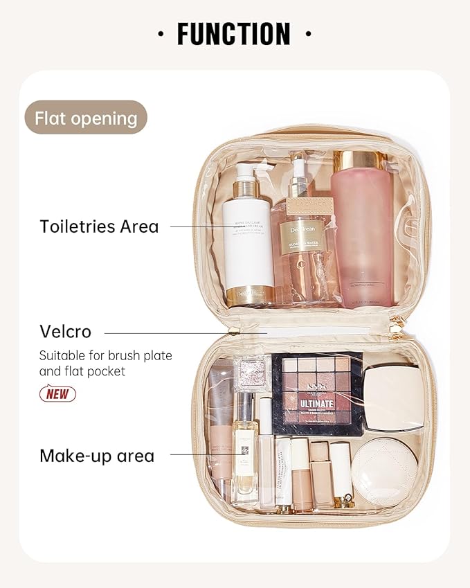 Eachy travel makeup bag,large capacity